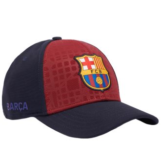 A Barcelona gránátvörös-kék gyerek sapkája