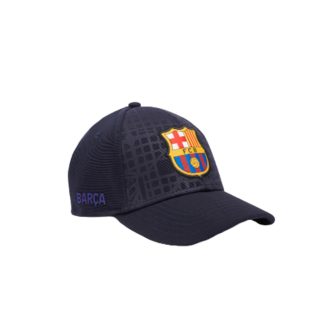 FC Barcelona fergeteges, kék baseball sapka