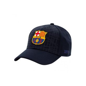 A Barcelona fergeteges, fekete felnőtt sapkája