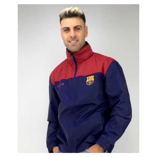 The premium garnet-blue Barça windbreaker - XL