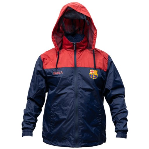 The premium garnet-blue Barça windbreaker - XL