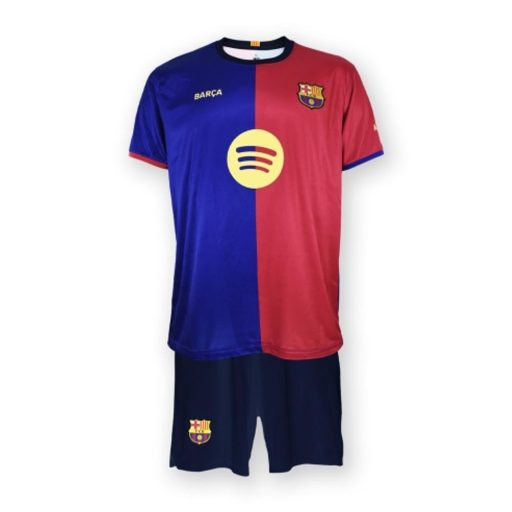 FC Barcelona 24-25 premium kids' fan jersey set, home - Lewandowski 9 - ages 14