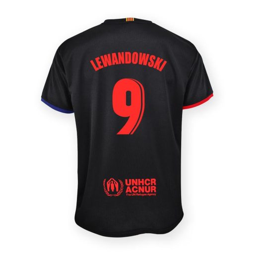 FC Barcelona 24-25 premium second fan jersey, replica - Lewandowski 9 - 2XL