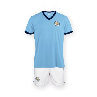 Man City kids kit, blue