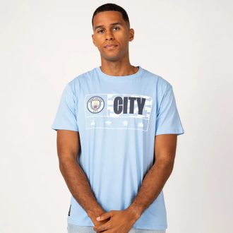 Man City light blue adult men's t-shirt