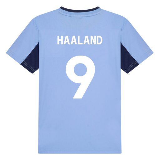 Man City home kids kit - Haaland 9 - 8 years old