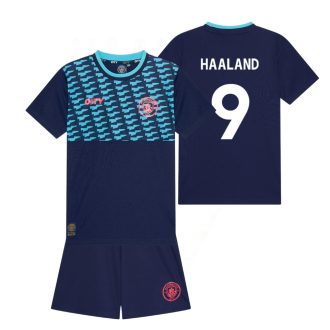 Man City official kids kit - Haaland 9