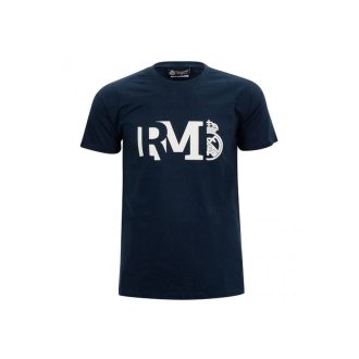 Real Madrid round neck T-shirt with capital letters