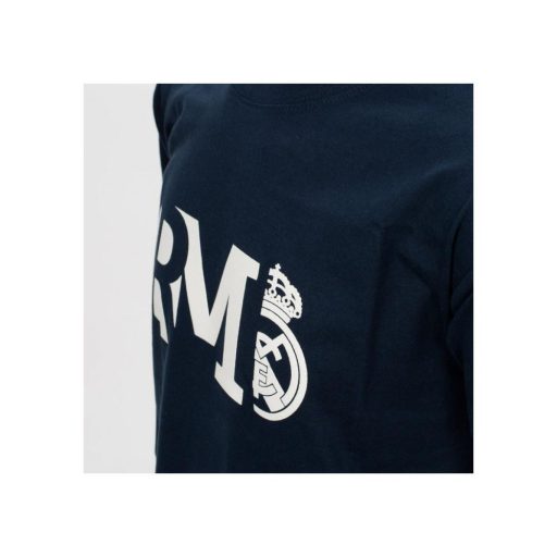 Real Madrid round neck T-shirt with capital letters - kids