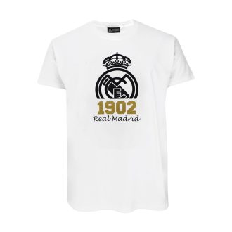 Real Madrid 1902 - white T-shirt with crest