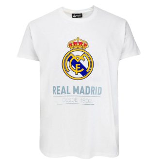 Real Madrid children's T-shirt with crest - classic