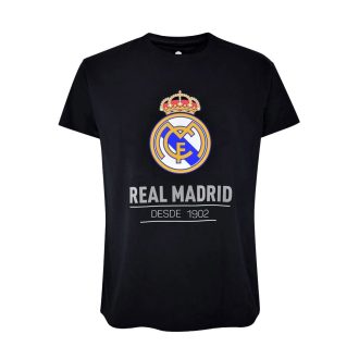 Real Madrid fans' favorite black T-shirt - 2XL
