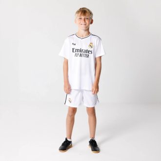   Real Madrid 24-25 Premium Kids' Supporter Jersey Kit, Replica
