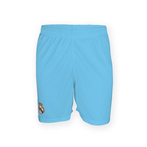 Fantastic Light Blue Kids Real Madrid Goalkeeper Jersey Set - 14 Years