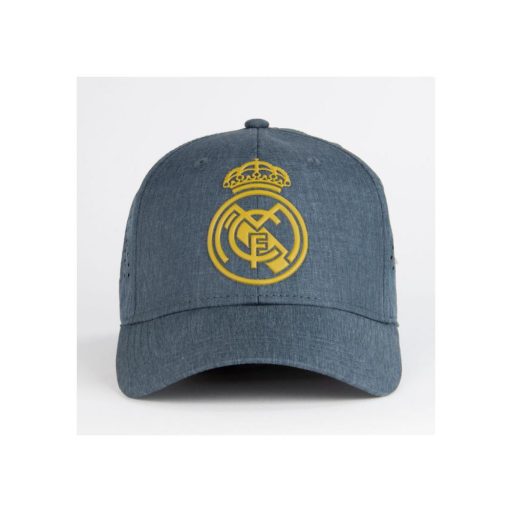 Trendy gray and gold Real Madrid baseball cap
