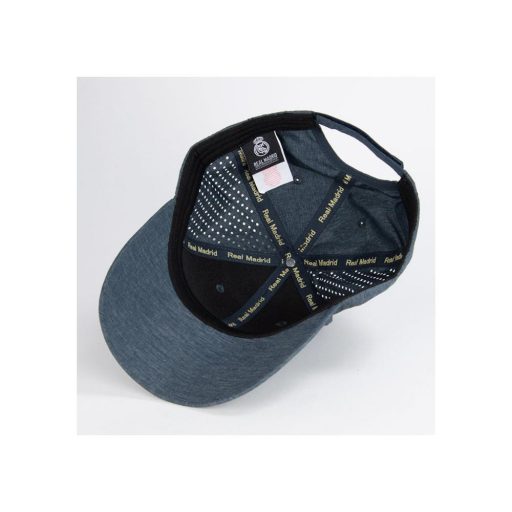 Trendy gray and gold Real Madrid baseball cap
