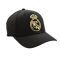Black and gold Real Madrid baseball cap