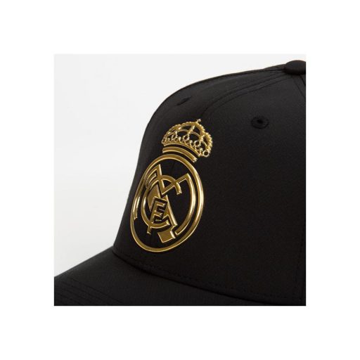 Black and gold Real Madrid baseball cap