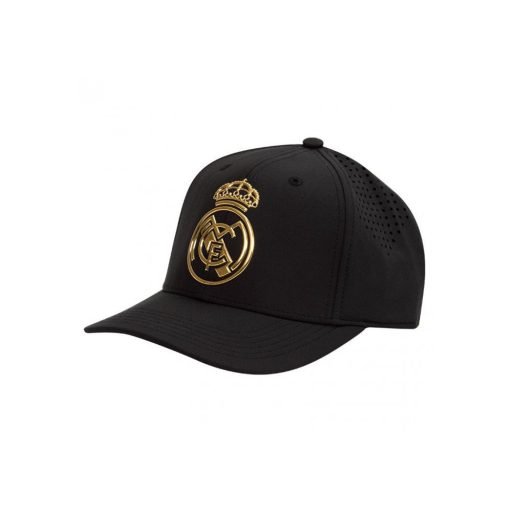 Black and gold Real Madrid baseball cap