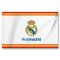 Real Madrid white crest flag
